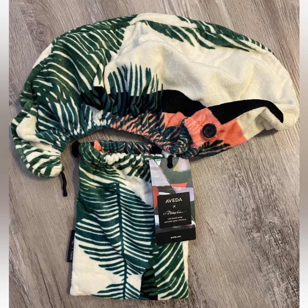AVEDA Hair Towel Wrap 3.1 Phillip Lim Limited Edition 100% Organic Cotton